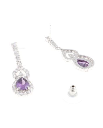 Fashion Cubic Zirconia Post Earrings