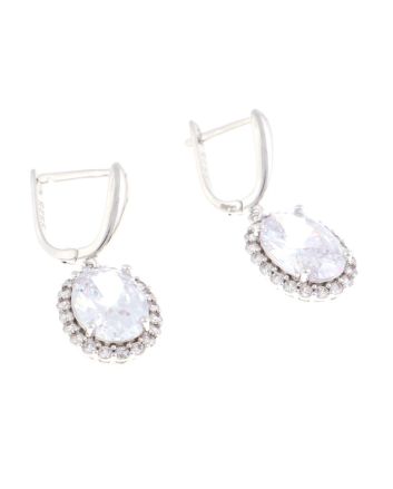 Fashion Cubic Zirconia Post Earrings