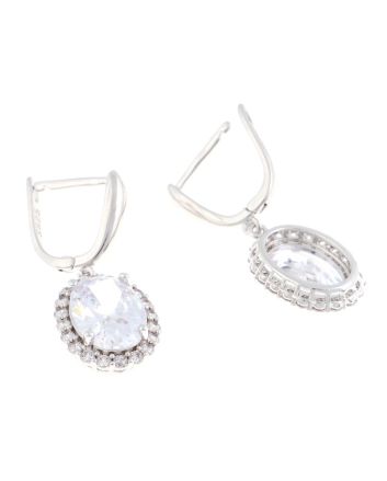 Fashion Cubic Zirconia Post Earrings