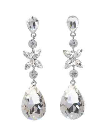 Crystal Rhinestone Post Earrings