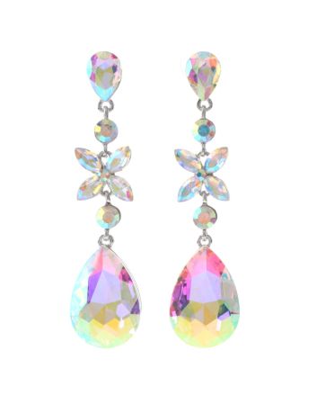 Crystal Rhinestone Post Earrings