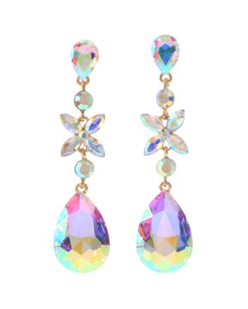 Crystal Rhinestone Post Earrings