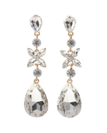 Crystal Rhinestone Post Earrings
