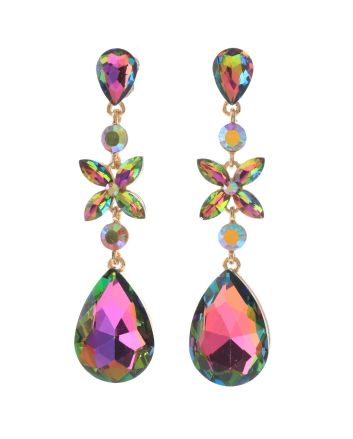 Crystal Rhinestone Post Earrings