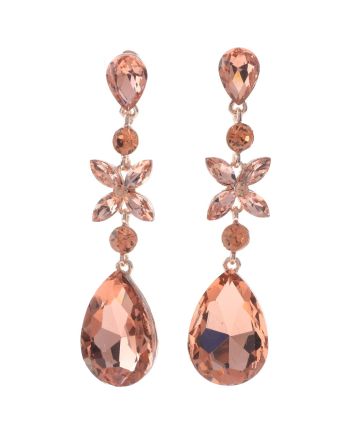Crystal Rhinestone Post Earrings
