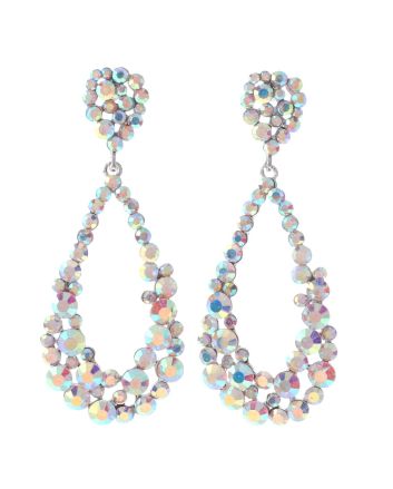 Crystal Rhinestone Post Earrings