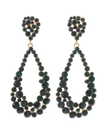 Crystal Rhinestone Post Earrings