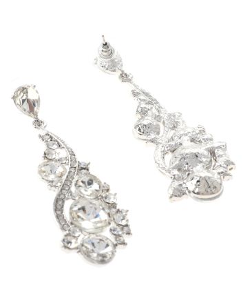 Crystal Rhinestone Post Earrings