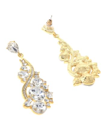 Crystal Rhinestone Post Earrings