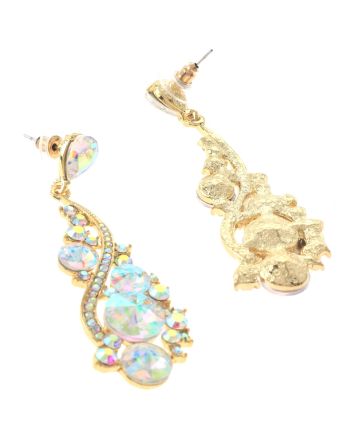 Crystal Rhinestone Post Earrings