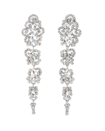 Crystal Rhinestone Post Earrings