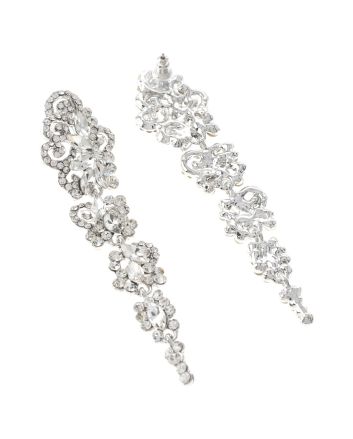 Crystal Rhinestone Post Earrings