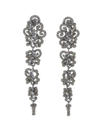 Crystal Rhinestone Post Earrings