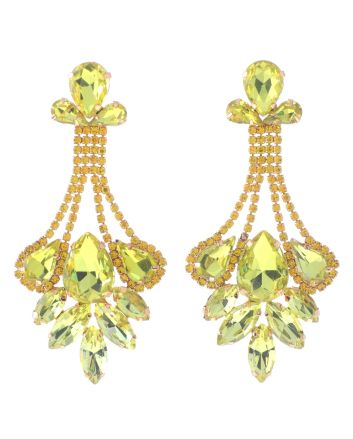 Rhinestone Post Earrings