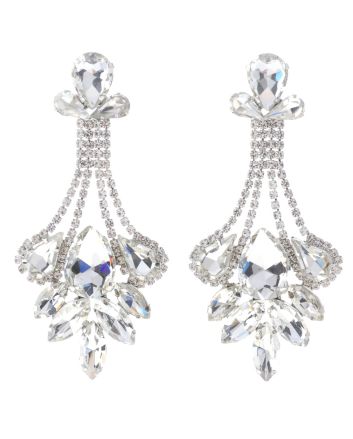 Rhinestone Post Earrings