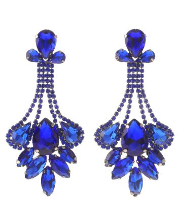 Rhinestone Post Earrings