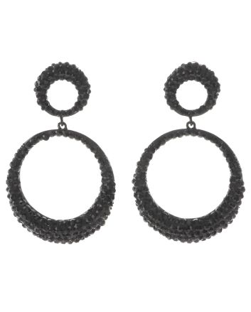 Rhinestone Post Earrings