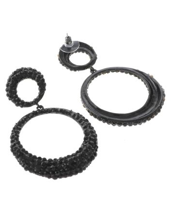 Rhinestone Post Earrings