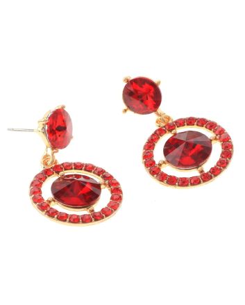 Crystal Rhinestone Post Earrings