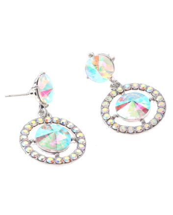 Crystal Rhinestone Post Earrings