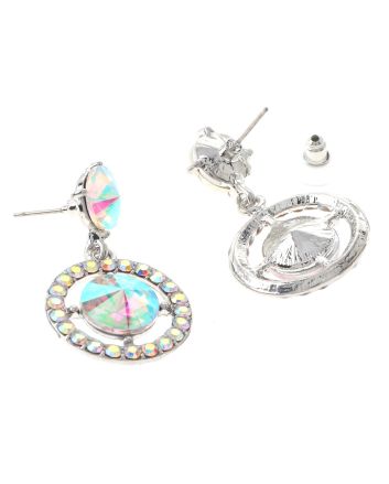 Crystal Rhinestone Post Earrings