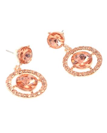 Crystal Rhinestone Post Earrings