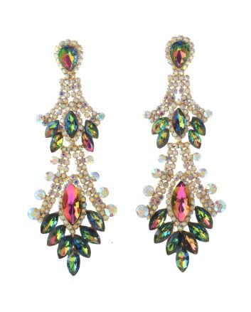 Crystal Rhinestone Drop Earrings