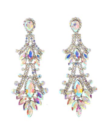 Crystal Rhinestone Drop Earrings