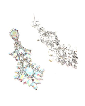 Crystal Rhinestone Drop Earrings