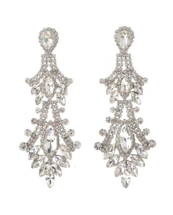 Crystal Rhinestone Drop Earrings