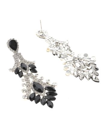 Crystal Rhinestone Drop Earrings