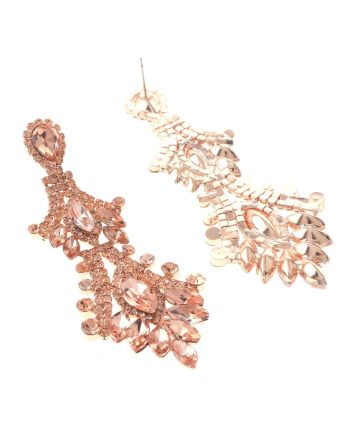 Crystal Rhinestone Drop Earrings