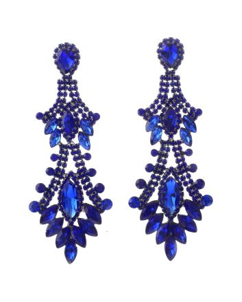 Crystal Rhinestone Drop Earrings