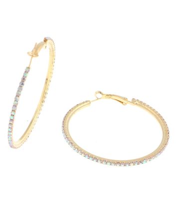 Rhinestone Post Earrings