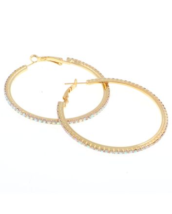 Rhinestone Post Earrings