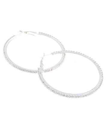 Rhinestone Post Earrings