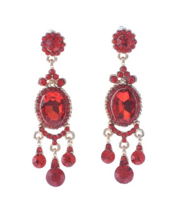 Crystal Post Earrings