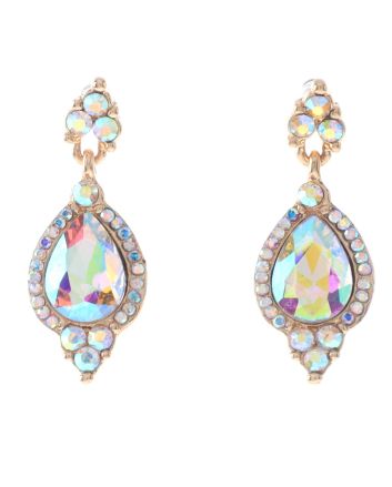 Crystal Post Earrings