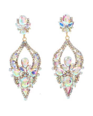 Rhinestone Post Earring