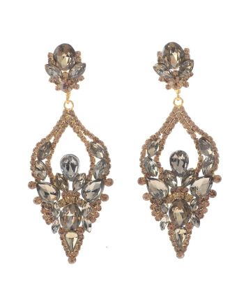 Rhinestone Post Earring