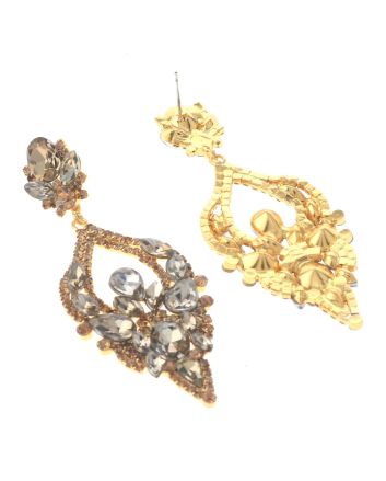 Rhinestone Post Earring