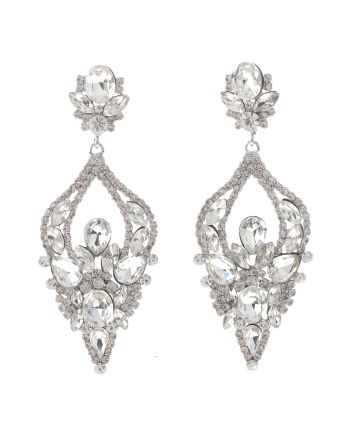 Rhinestone Post Earring