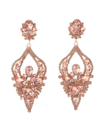 Rhinestone Post Earring