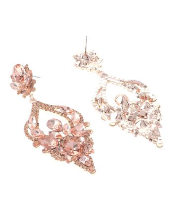 Rhinestone Post Earring