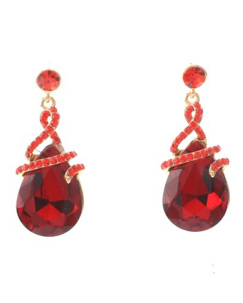 Crystal Post Earrings