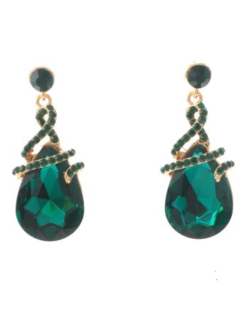 Crystal Post Earrings