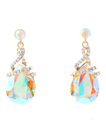 Crystal Post Earrings