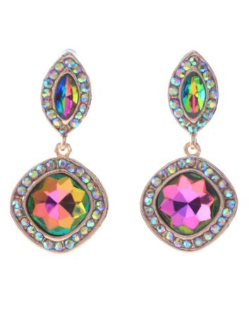 Crystal Post Earrings