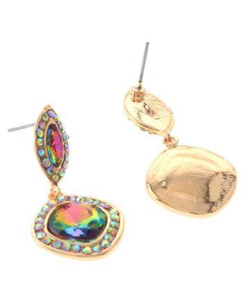 Crystal Post Earrings