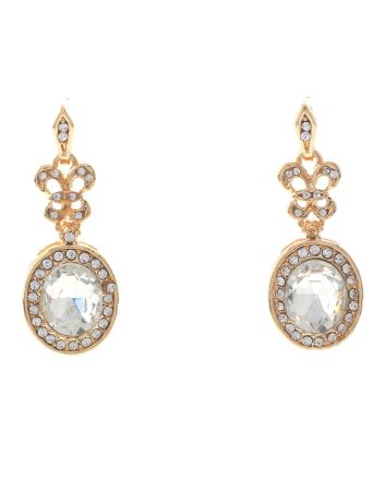 Crystal Post Earrings